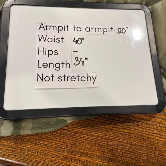 SO Camouflage Long Sleeve Shirt Dress size medium - Picture 9 of 13